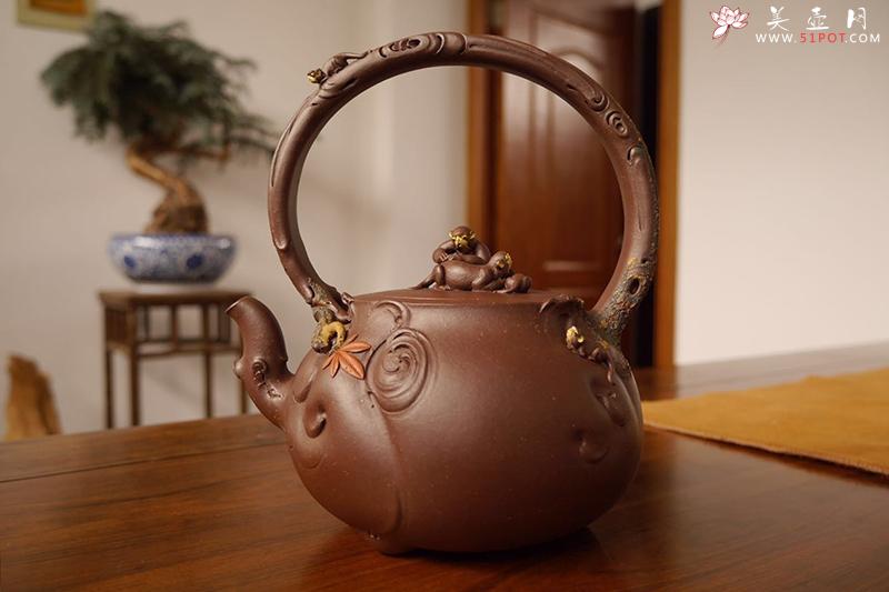 紫砂壶图片：五子登科 - 美壶网