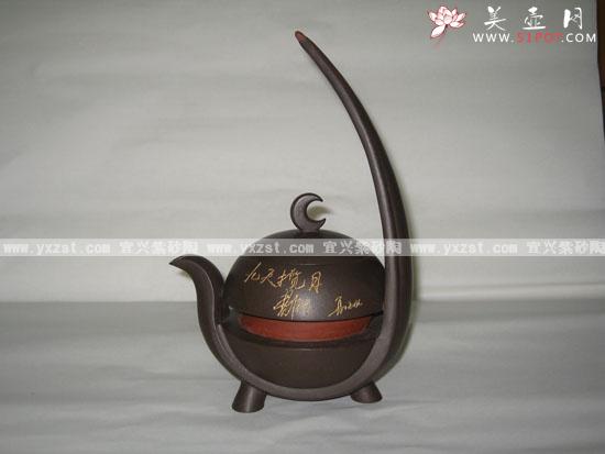 紫砂壶图片：飞天壶 - 美壶网