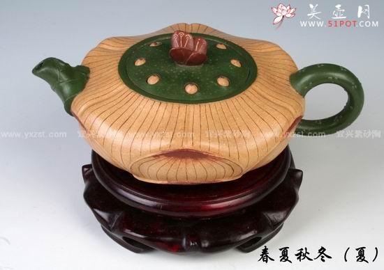 紫砂壶图片：春夏秋冬 - 美壶网