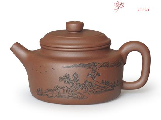 紫砂壶图片:德钟 - 美壶网