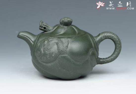 紫砂壶图片：鱼化龙 - 美壶网