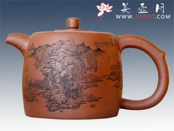 紫砂壶图片：井栏容量四千cc - 美壶网