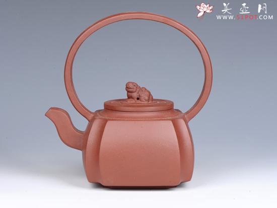 紫砂壶图片：- 四方石狮 - - 美壶网