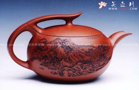 紫砂壶图片：龙行九霄 - 美壶网