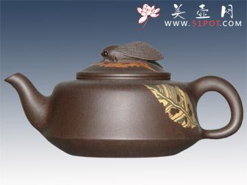 紫砂壶图片：知了 - 美壶网
