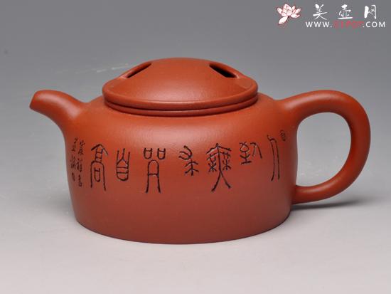 紫砂壶图片：牛盖莲子 - 美壶网