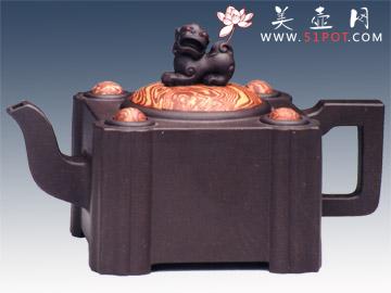 紫砂壶图片：欢天喜地 - 美壶网