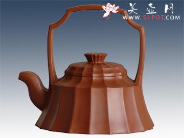 紫砂壶图片:百灵提梁 - 美壶网
