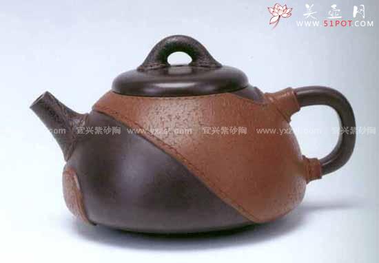 紫砂壶图片：日月石铫壶 - 美壶网