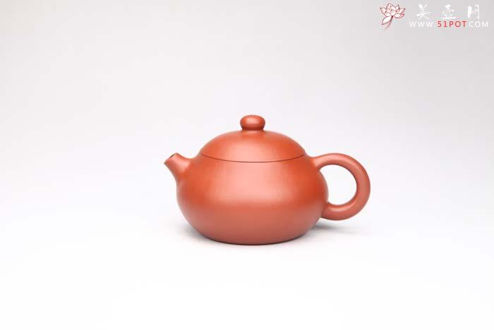 紫砂壶图片：文旦  大红袍朱泥 - 美壶网
