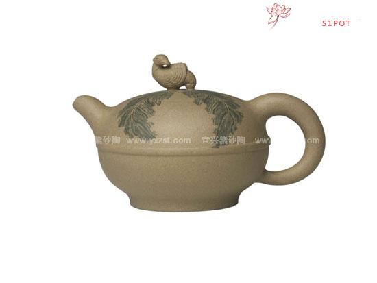 紫砂壶图片:天鸡 - 美壶网