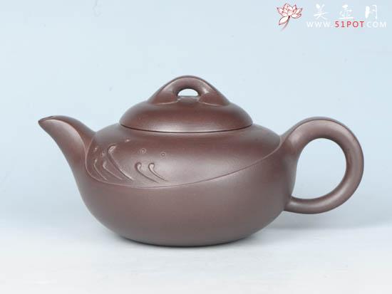 紫砂壶图片：浪花 - 美壶网