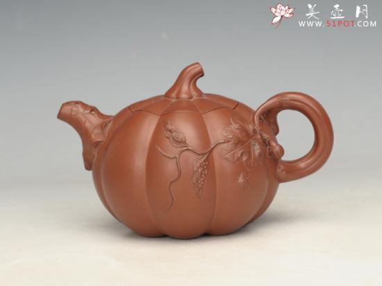 紫砂壶图片：南瓜 - 美壶网