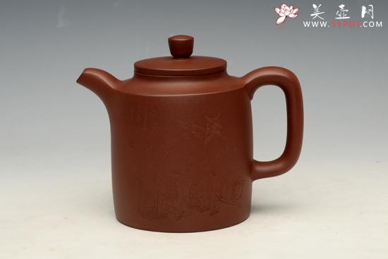 紫砂壶图片：粒柱 - 美壶网