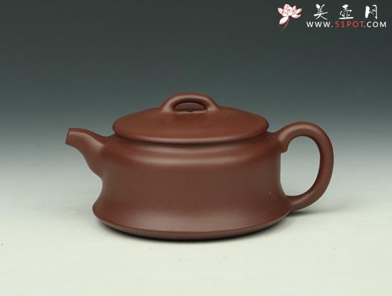 紫砂壶图片：蛇鼓井栏 - 美壶网