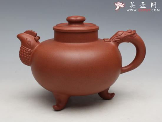 紫砂壶图片：天鸡 900CC - 美壶网