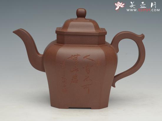 紫砂壶图片：宫灯壶 - 美壶网