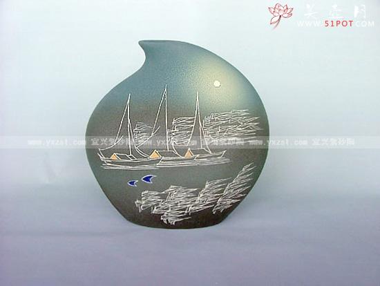 紫砂壶图片：渔歌 - 美壶网