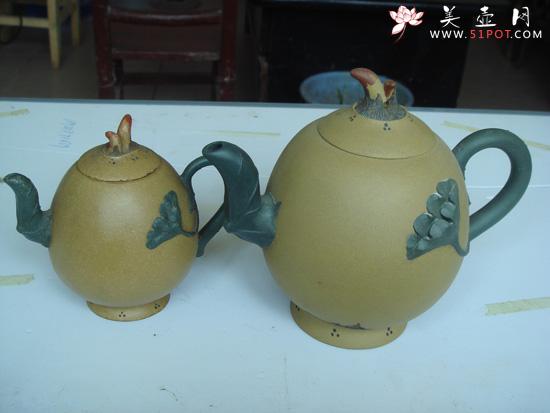 紫砂壶图片：荷叶段 - 美壶网