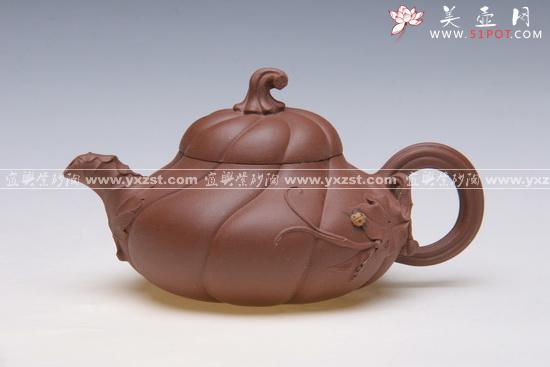 紫砂壶图片：顺瓜 - 美壶网