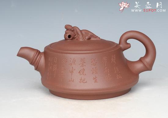 紫砂壶图片：太白醉酒 - 美壶网