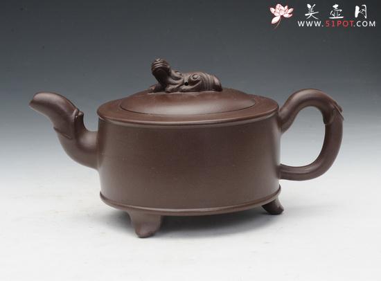 紫砂壶图片:狮球 - 美壶网