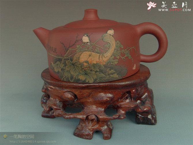 紫砂壶图片：井栏---屋后歌声 - 美壶网