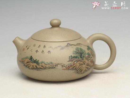 紫砂壶图片：倒把西施 - 美壶网