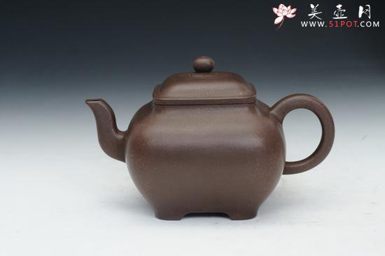 紫砂壶图片：金玉四方 (1) - 美壶网