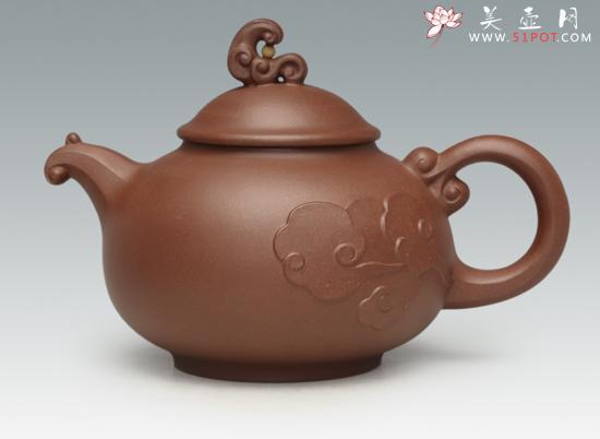 紫砂壶图片：紫气东来 - 美壶网