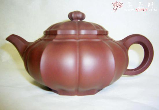 紫砂壶图片：菱花 - 美壶网