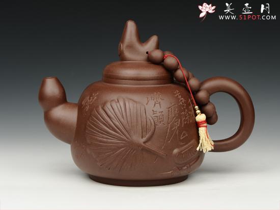 紫砂壶图片：济公三宝（大） - 美壶网