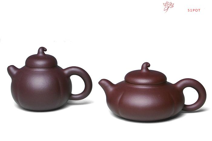 紫砂壶图片:高矮金瓜 - 美壶网