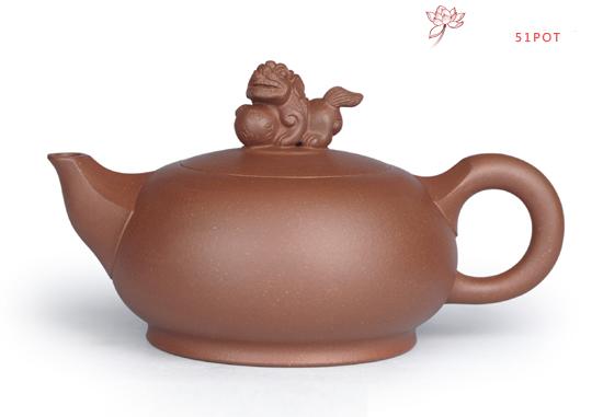 紫砂壶图片：翔狮 - 美壶网