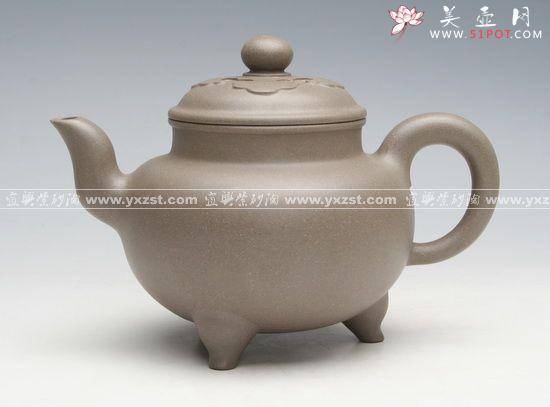 紫砂壶图片：大彬如意 - 美壶网