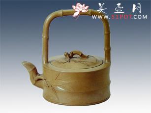 紫砂壶图片：竹提 - 美壶网