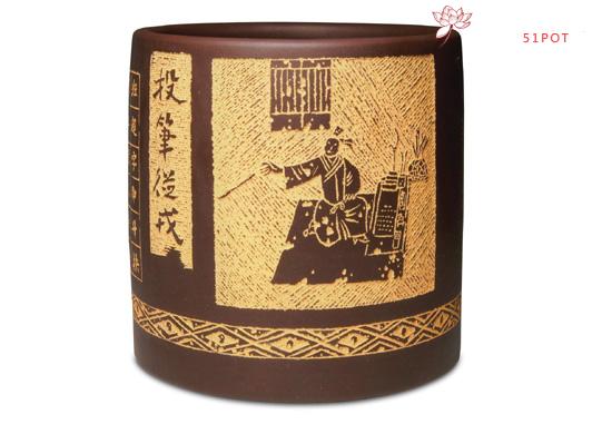 紫砂壶图片：笔海 - 美壶网