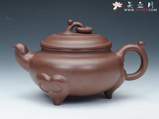 紫砂壶图片：三羊开泰 - 美壶网