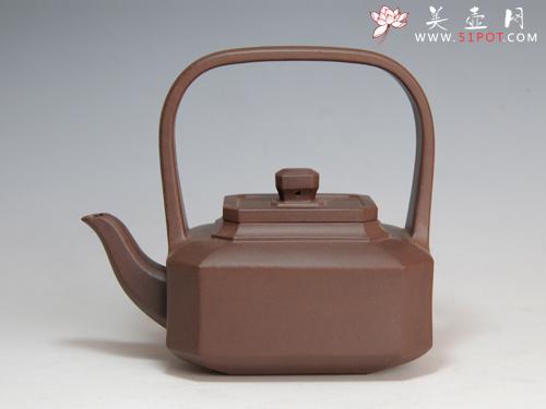 紫砂壶图片：八方提璧壶 - 美壶网