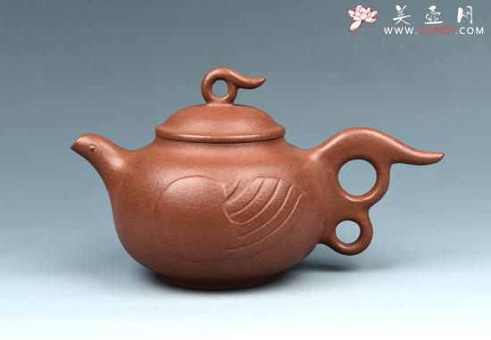 紫砂壶图片：我心飞翔 - 美壶网