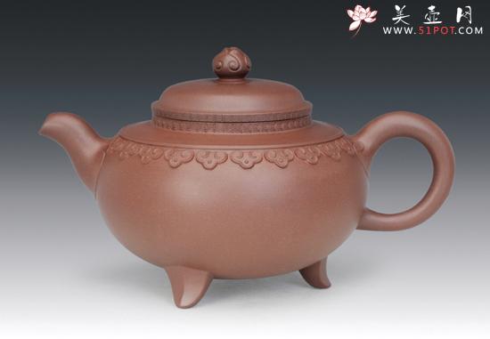 紫砂壶图片：云肩如意 - 美壶网