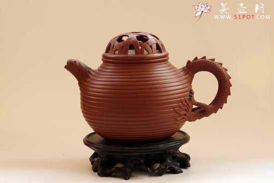 紫砂壶图片：鱼化龙 - 美壶网