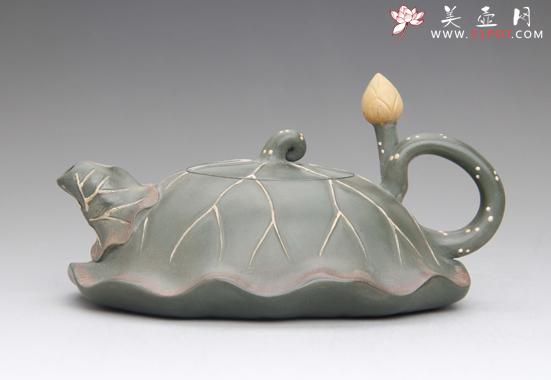 紫砂壶图片：亭亭玉立 - 美壶网