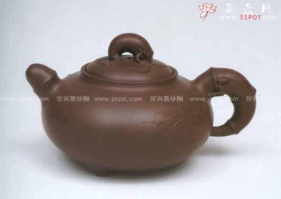 紫砂壶图片：神竹壶 - 美壶网