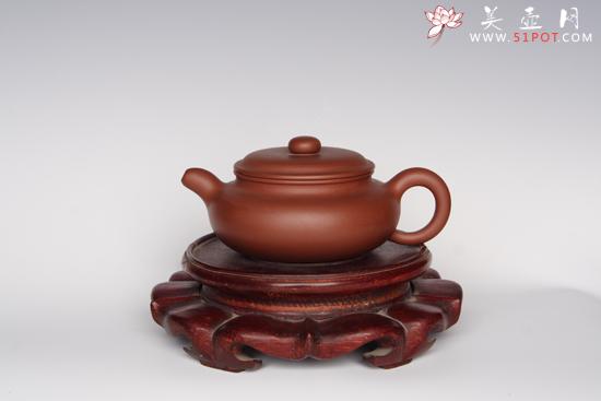 紫砂壶图片：扁仿古 - 美壶网