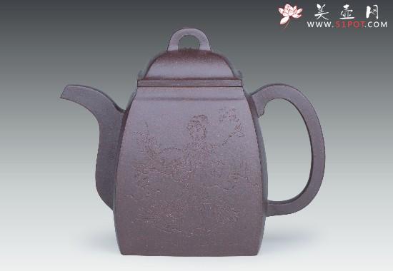 紫砂壶图片：汉方 - 美壶网