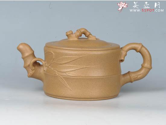 紫砂壶图片：竹段 - 美壶网