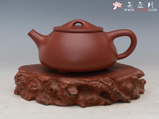 紫砂壶图片:景舟石瓢 - 美壶网