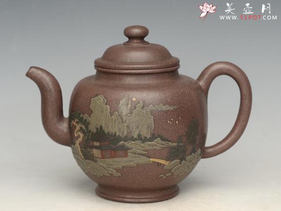 紫砂壶图片：泰国宫廷壶系列 - 美壶网