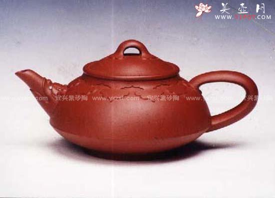 紫砂壶图片：图腾如意壶 - 美壶网